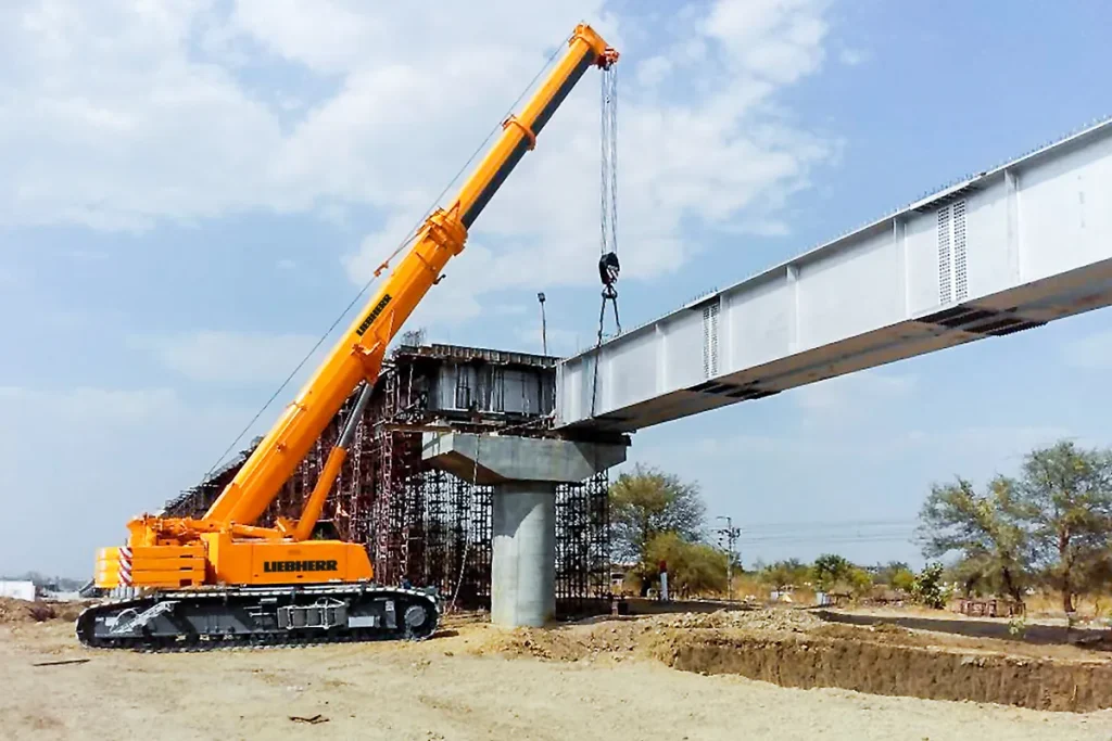 Telescopic Crane Rental Services by Verb Infra